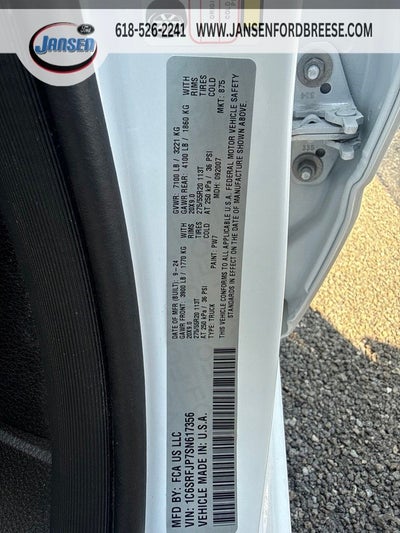 2025 RAM 1500 Laramie