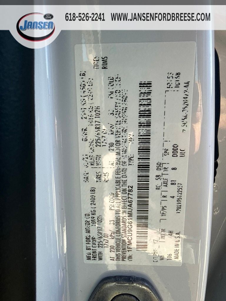 2021 Ford Escape SE
