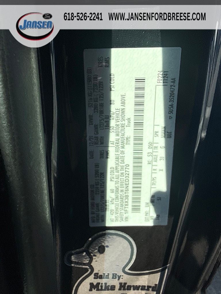 2022 Ford F-350SD Lariat