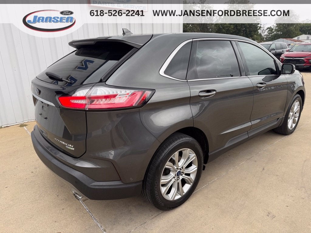 Used 2019 Ford Edge Titanium with VIN 2FMPK3K99KBB56475 for sale in Breese, IL