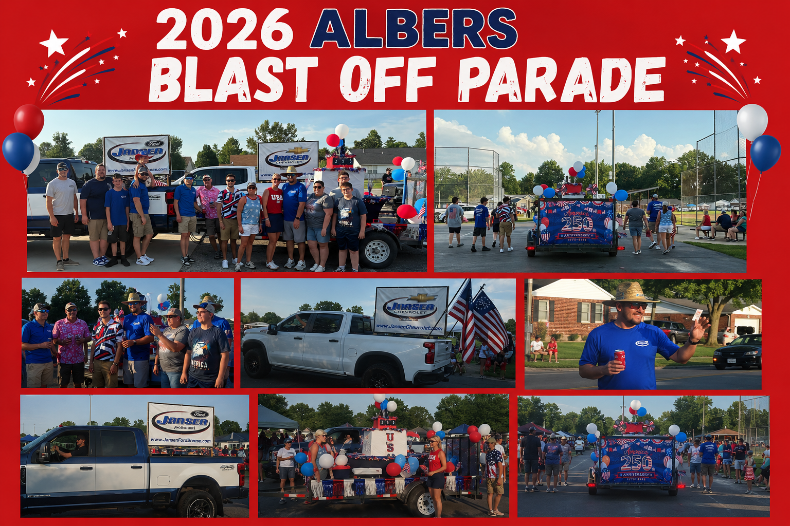 Albers Blast Off Parade